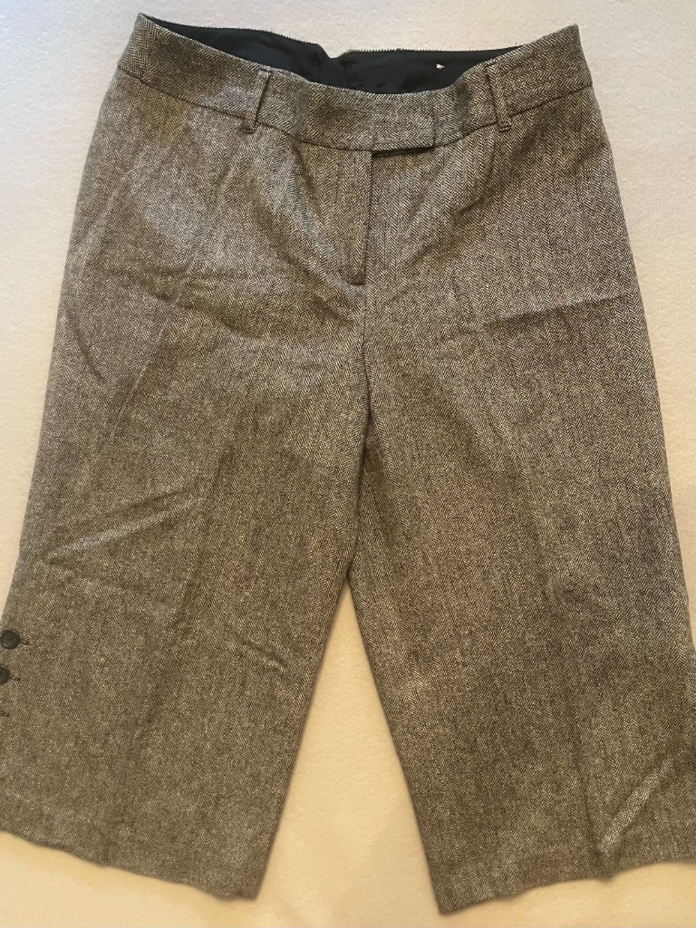LOFT | Ann Fit Tweed Wide-Leg Culottes